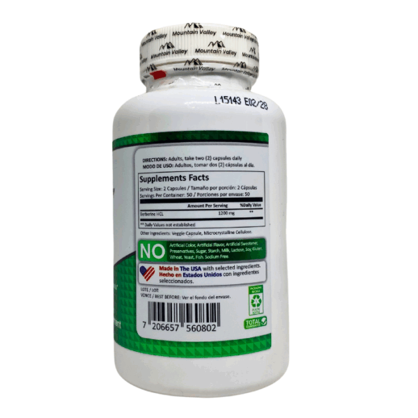 Second image of Berberine 1200mg