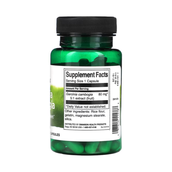 Second image of Garcinia Cambogia 80mg