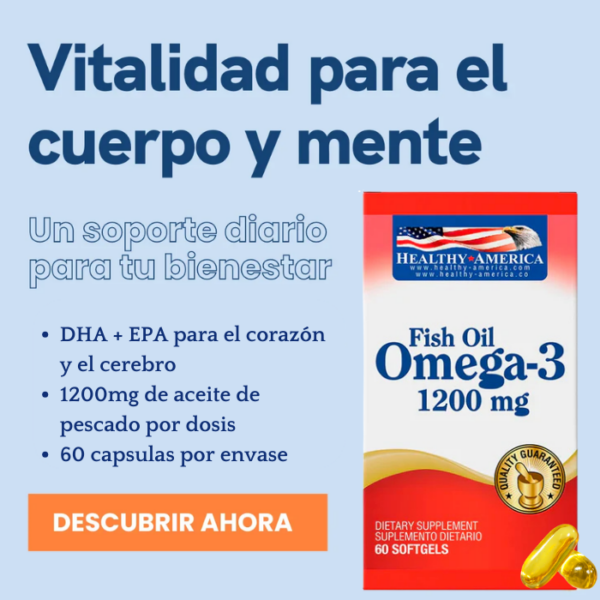 Second image of Omega 3 1200mg Healthy America