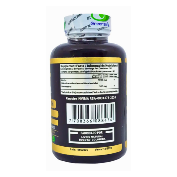Second image of NAD+ Resveratrol Greensoft
