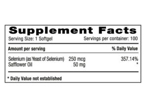 Second image of Selenio 250mcg