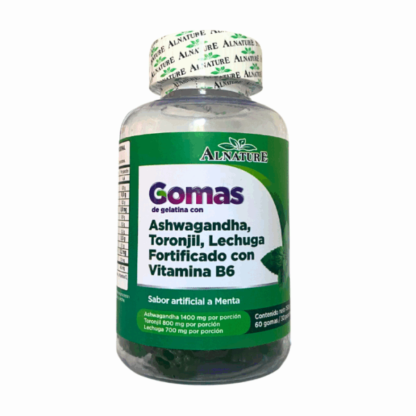 Gomitas de Ashwagandha con Toronjil