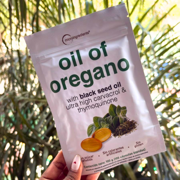 Second image of Aceite de Oregano 6000mg -100 cápsulas